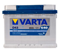 �������������� ������� Varta 60 �/�, 540 � | ������� 560127054
